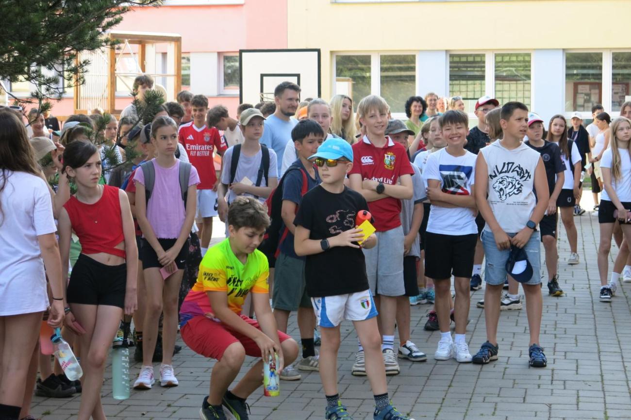 Sportovní den na závěr školního roku