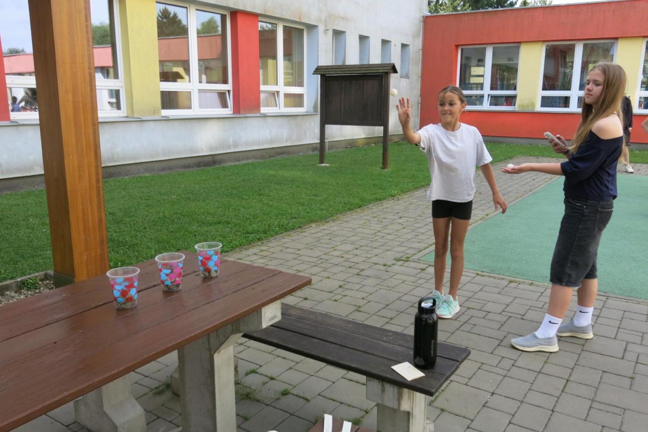 Sportovní den na závěr školního roku