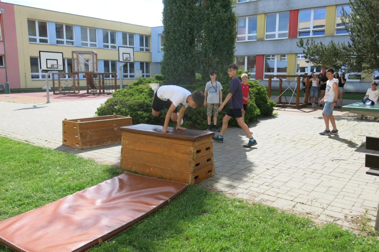 Sportovní den na závěr školního roku