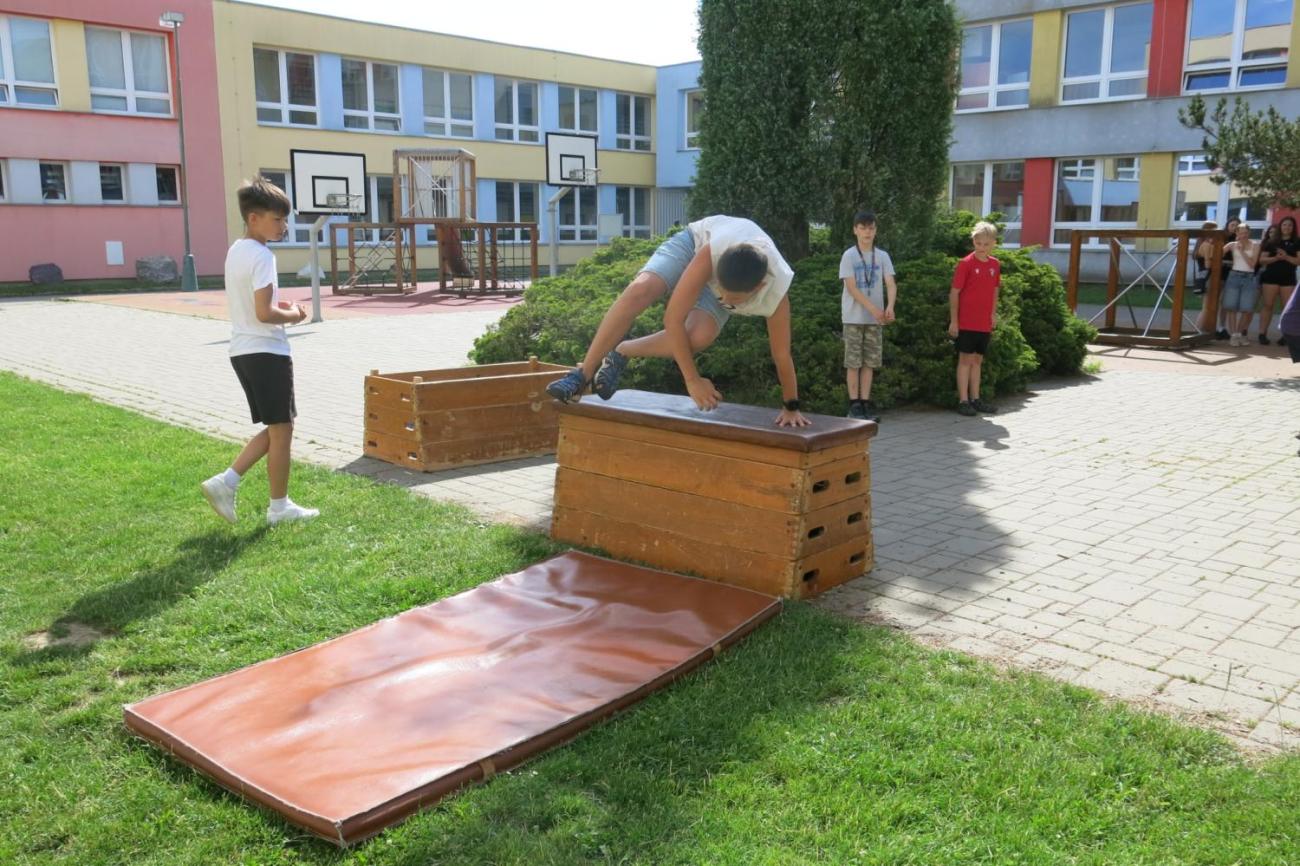 Sportovní den na závěr školního roku