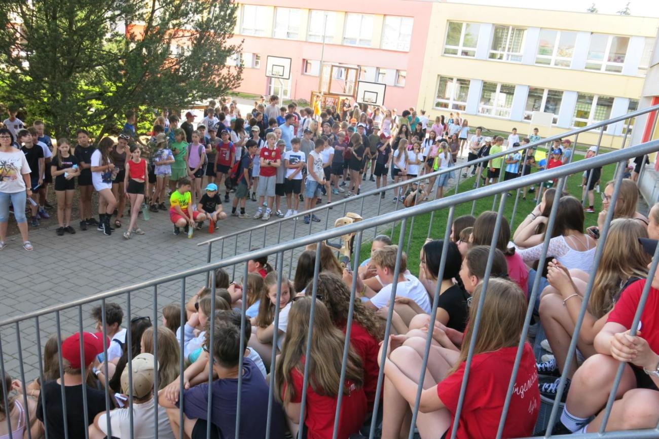 Sportovní den na závěr školního roku