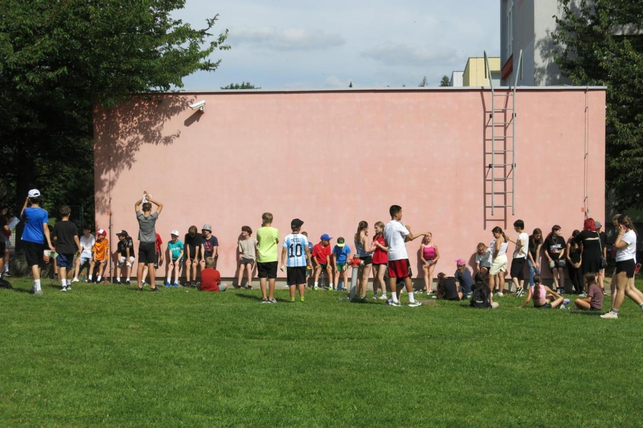 Sportovní den na závěr školního roku