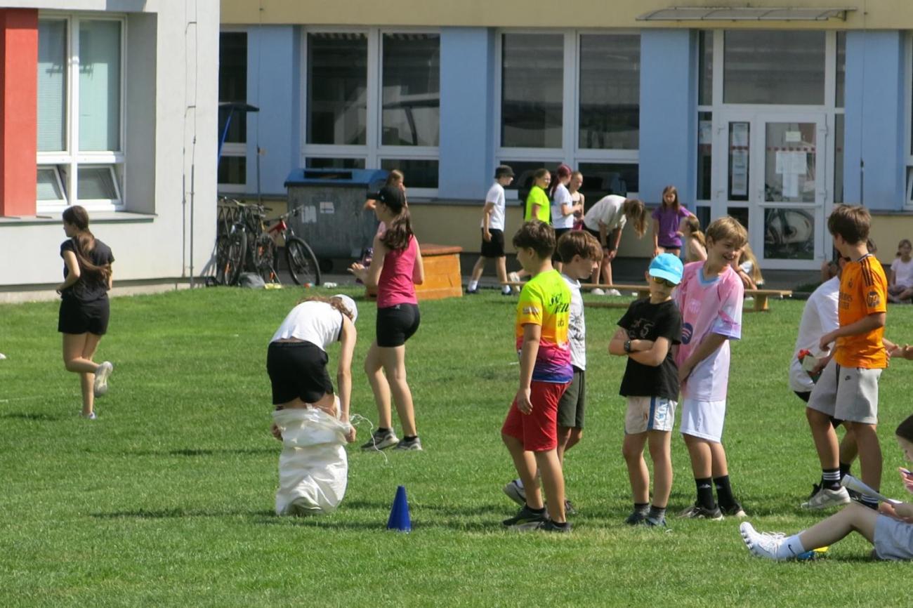 Sportovní den na závěr školního roku