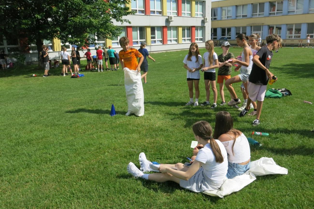 Sportovní den na závěr školního roku