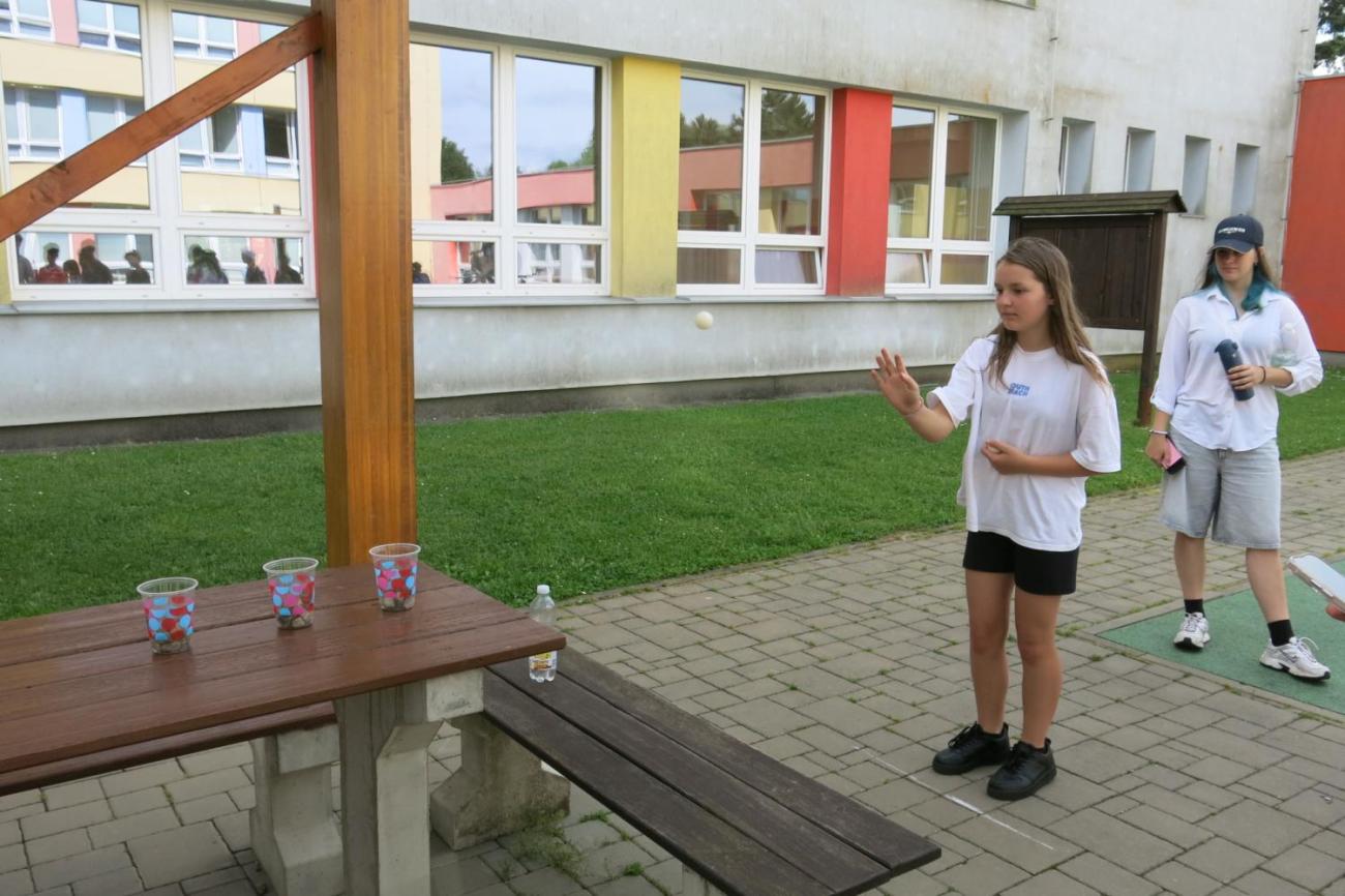 Sportovní den na závěr školního roku