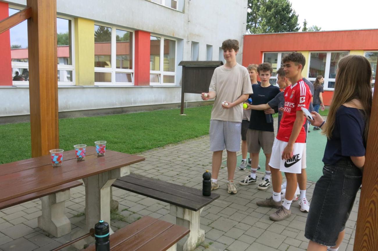 Sportovní den na závěr školního roku