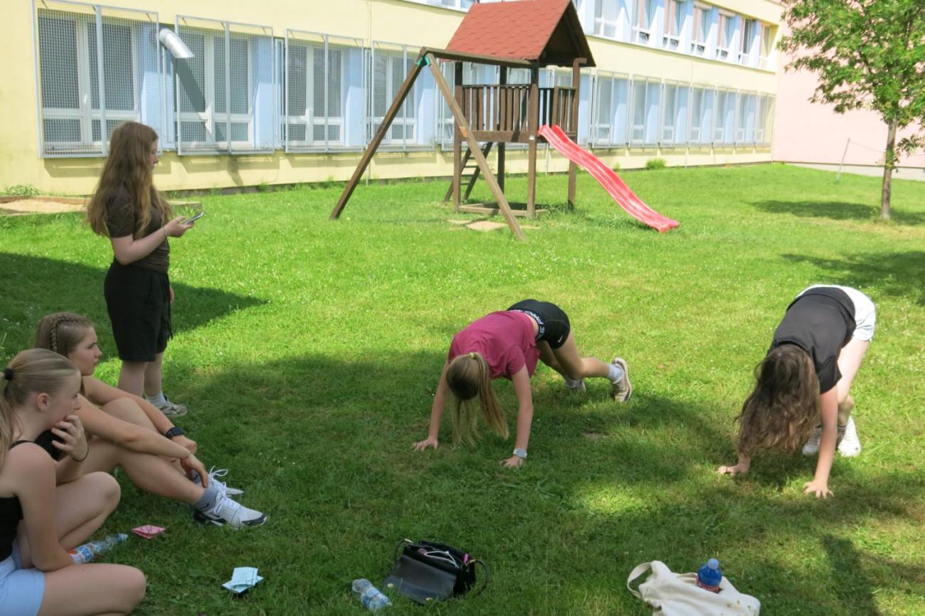 Sportovní den na závěr školního roku