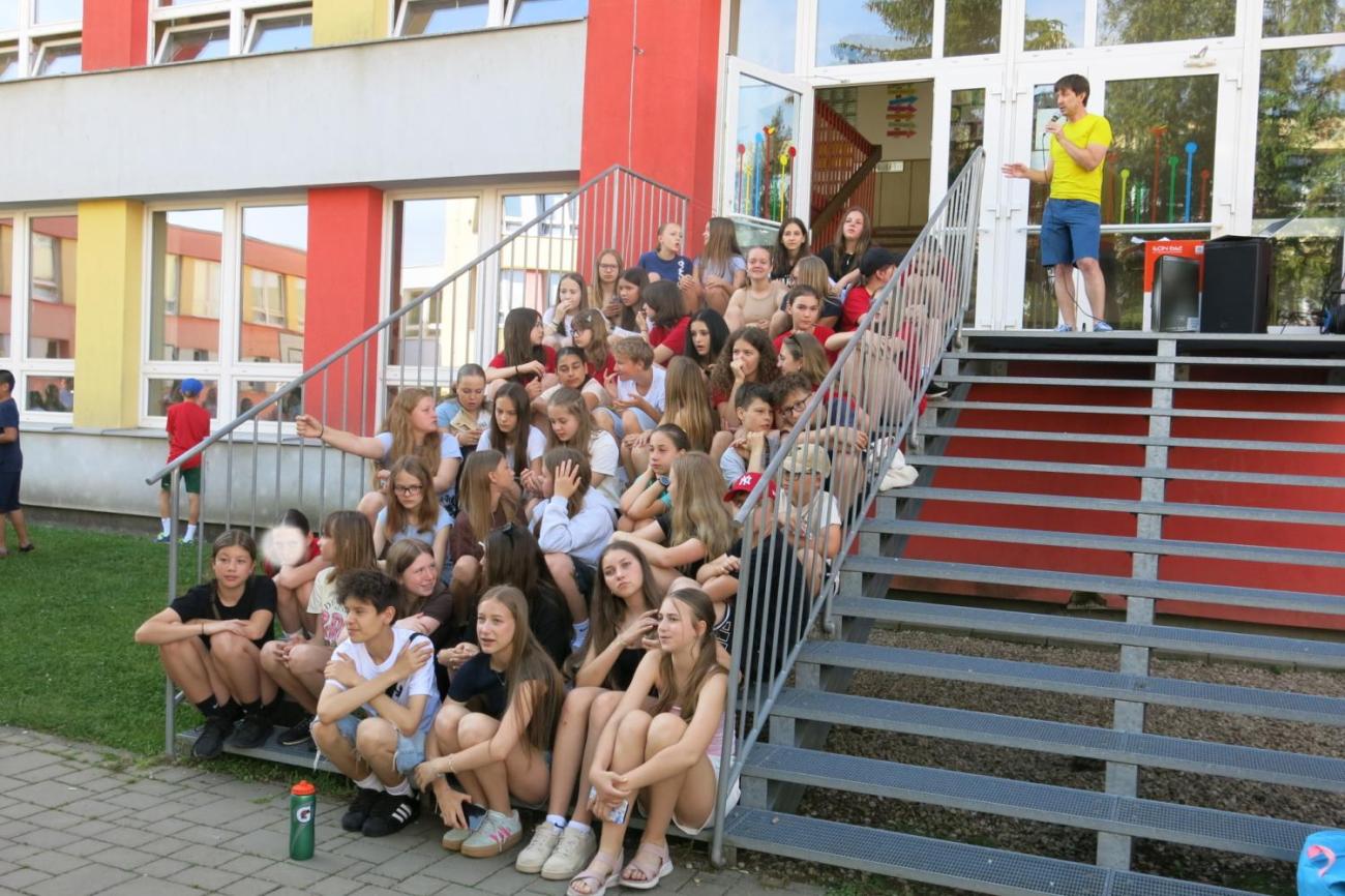 Sportovní den na závěr školního roku