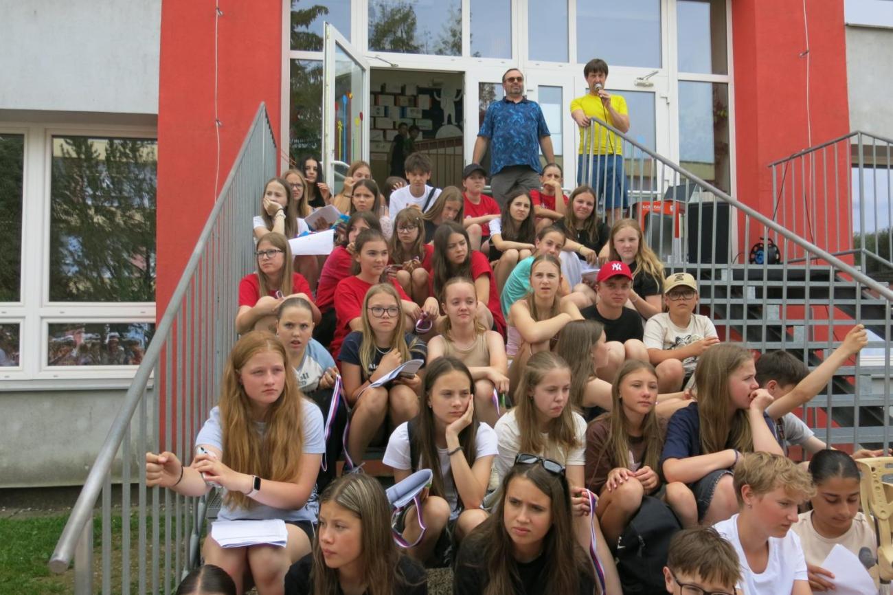 Sportovní den na závěr školního roku