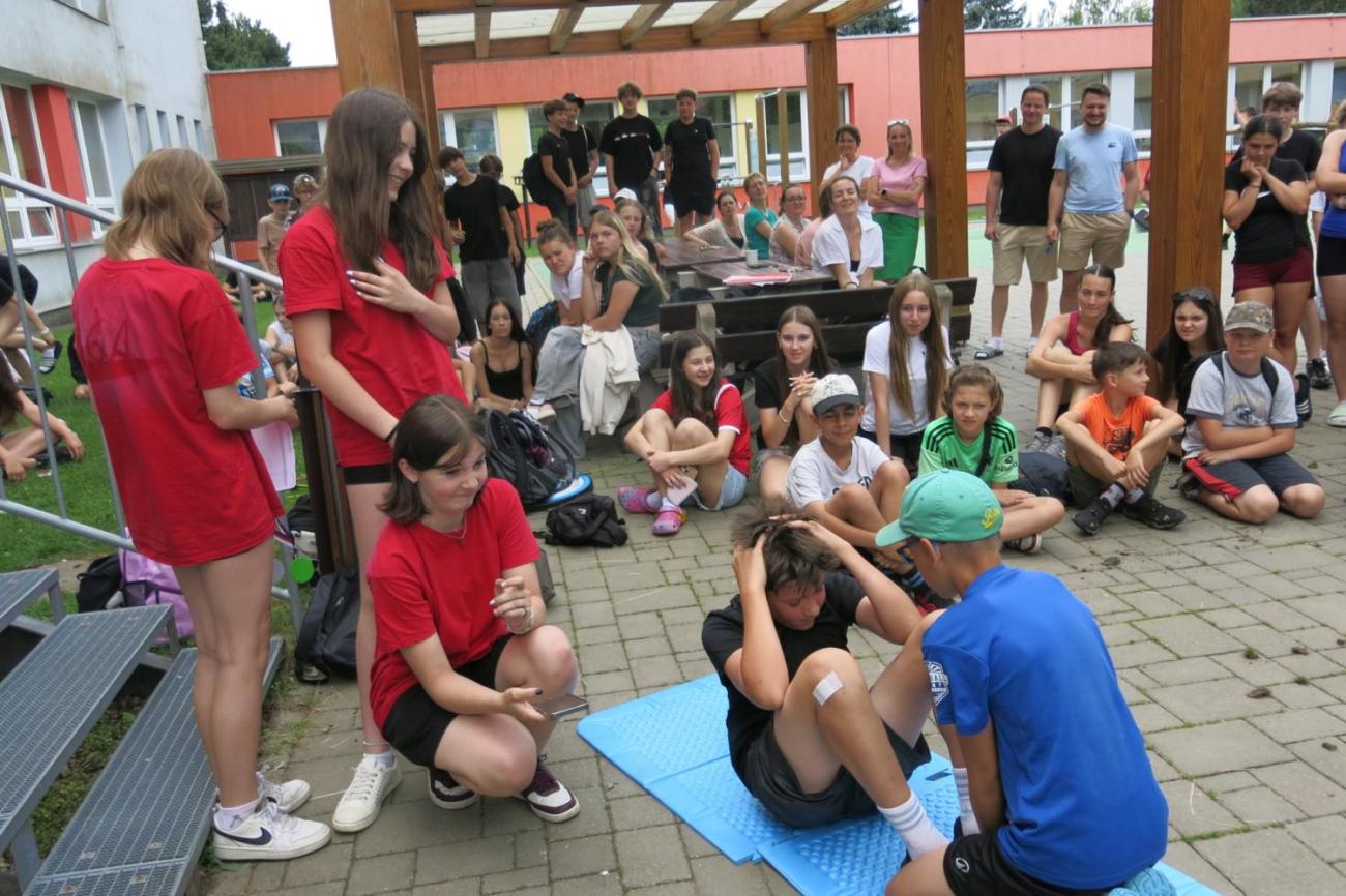Sportovní den na závěr školního roku