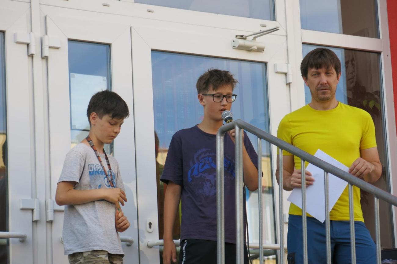 Sportovní den na závěr školního roku
