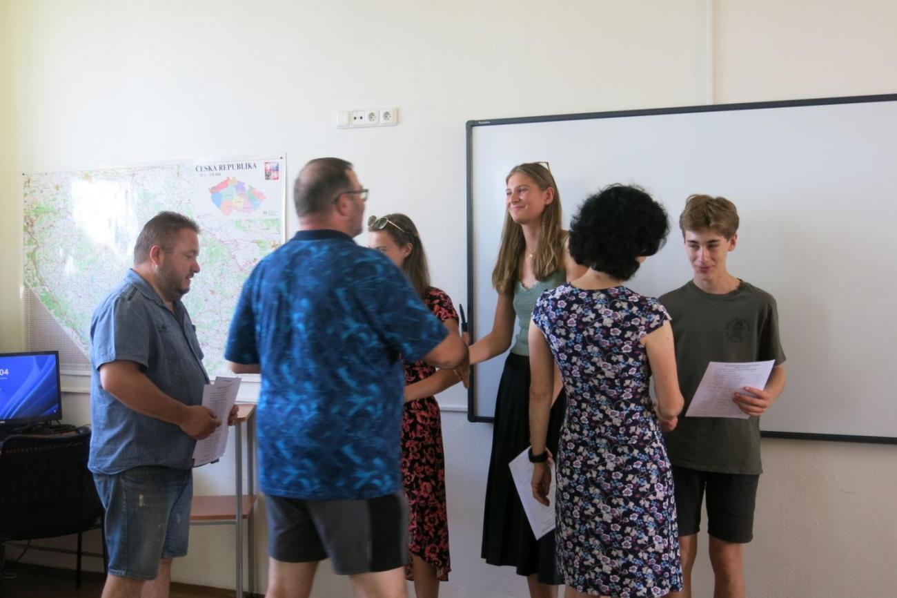 Deváťáci představili své seminární práce