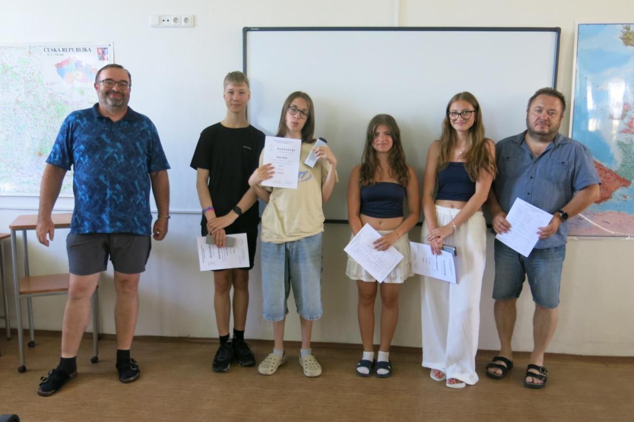 Deváťáci představili své seminární práce