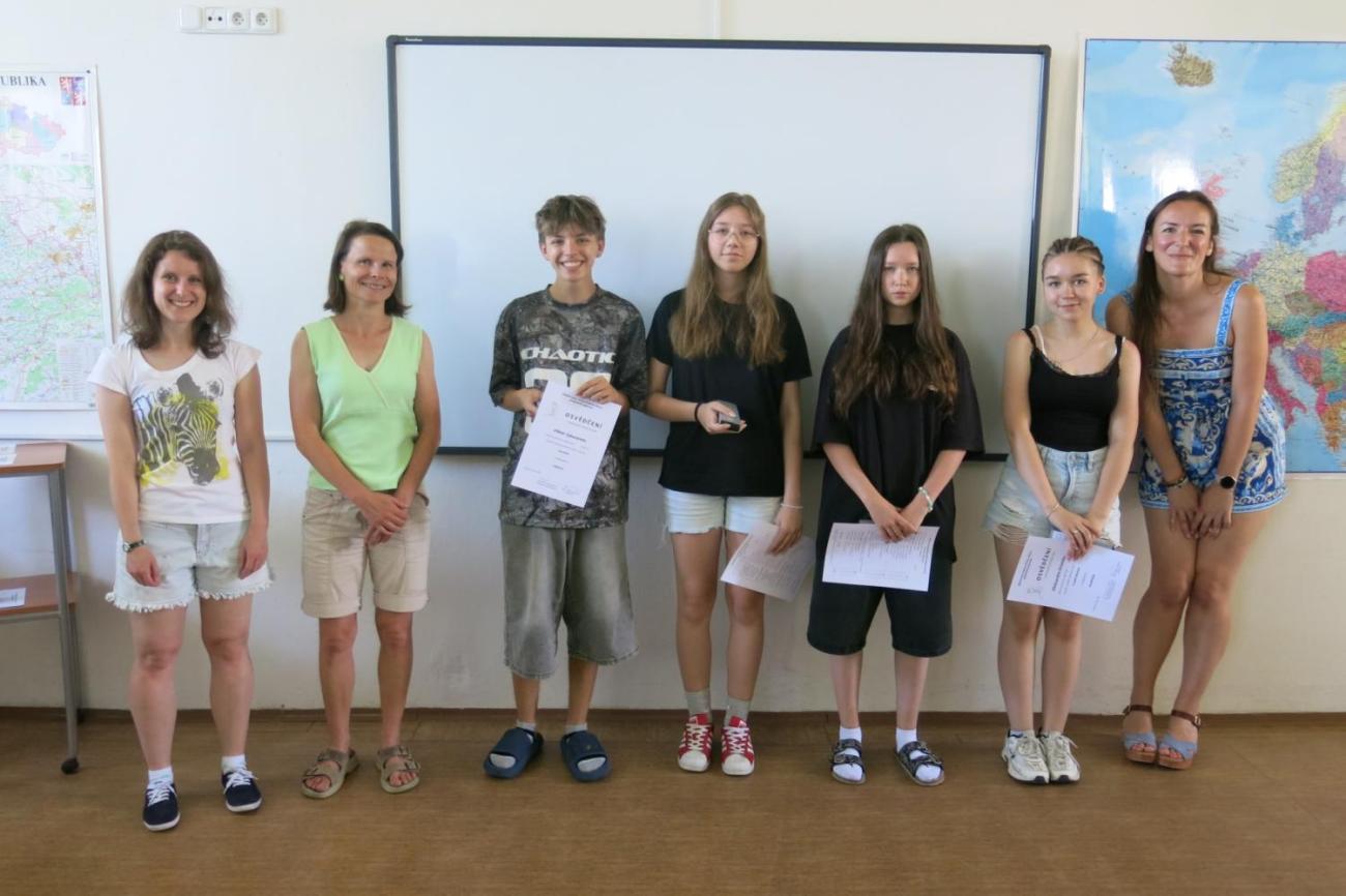 Deváťáci představili své seminární práce