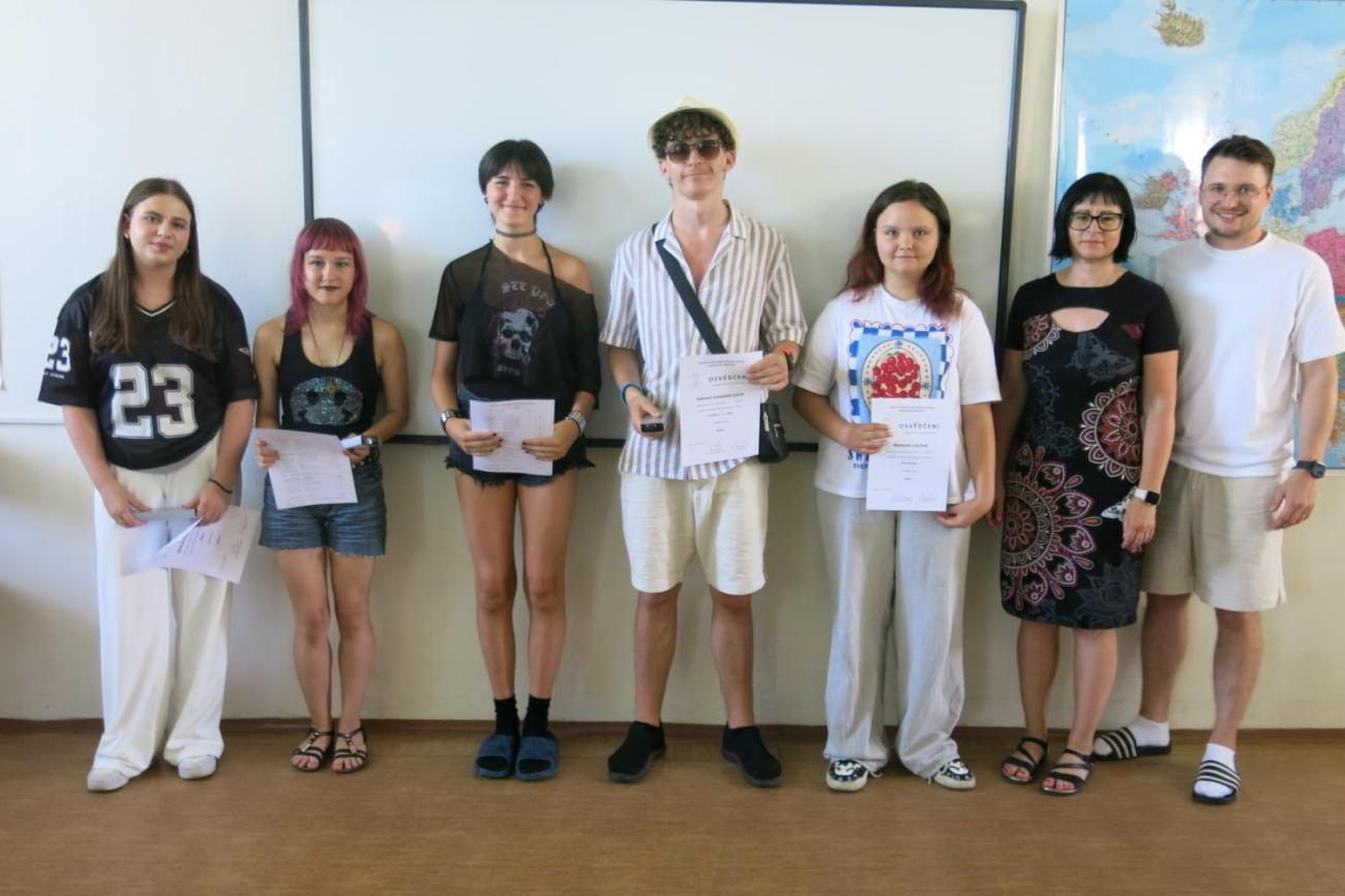 Deváťáci představili své seminární práce