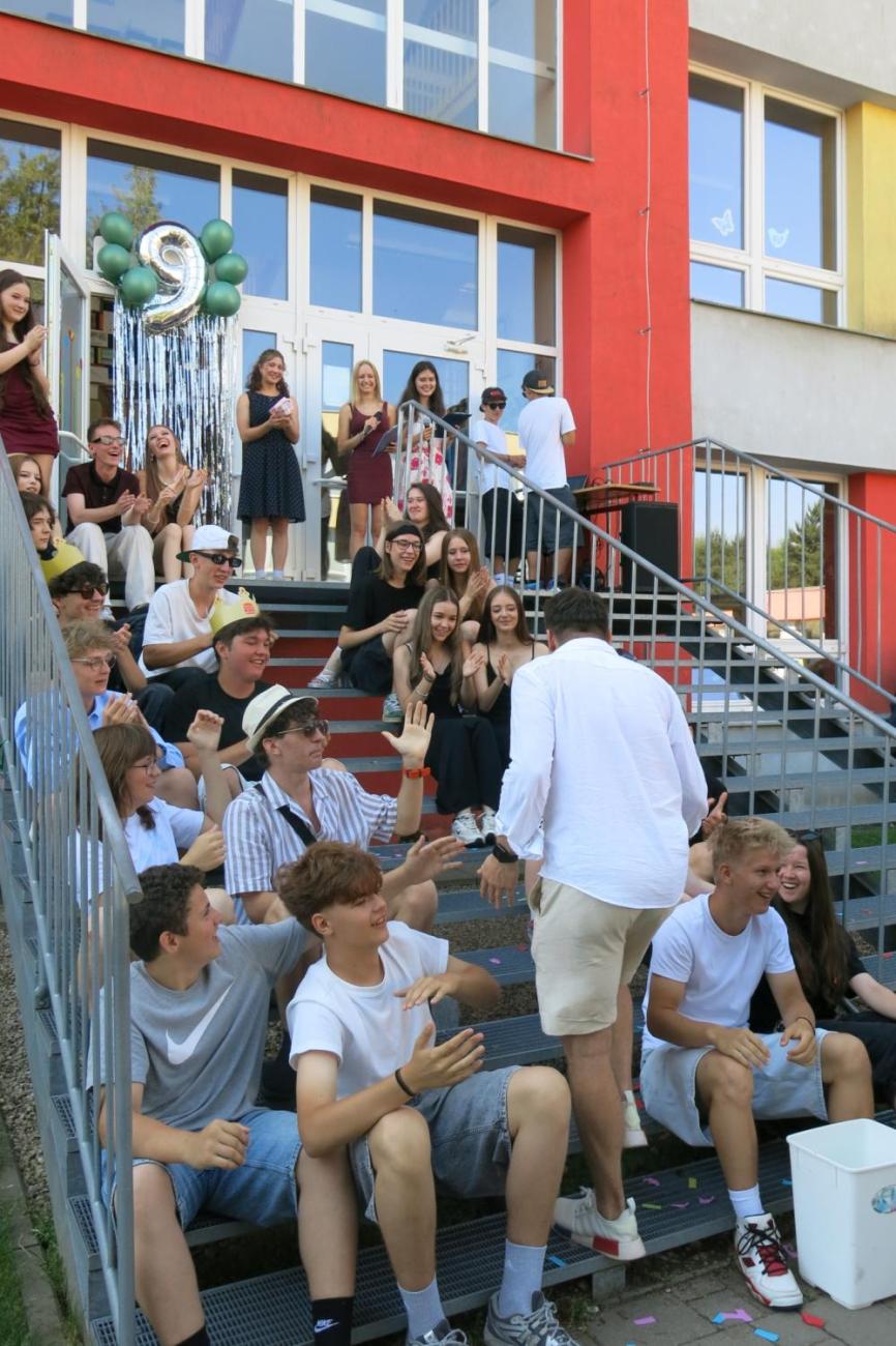 Rozloučení se školním rokem a s našimi deváťáky