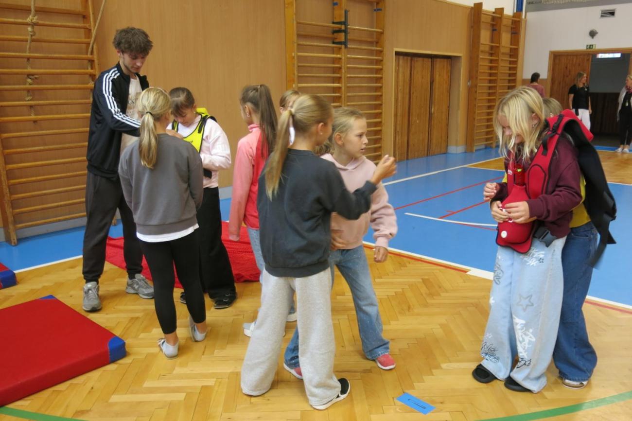Čtvrťáci se učili, jak předcházet úrazům