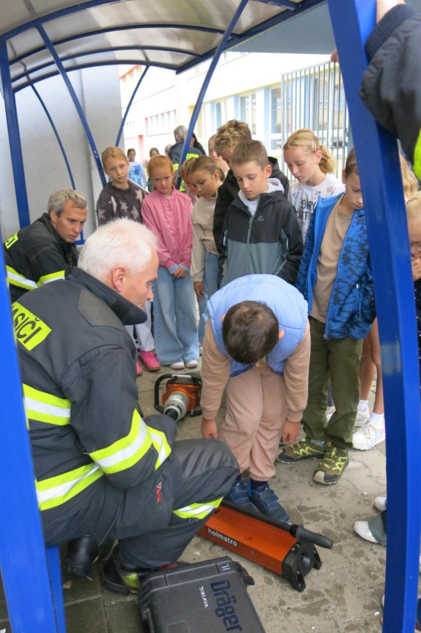 Čtvrťáci se učili, jak předcházet úrazům