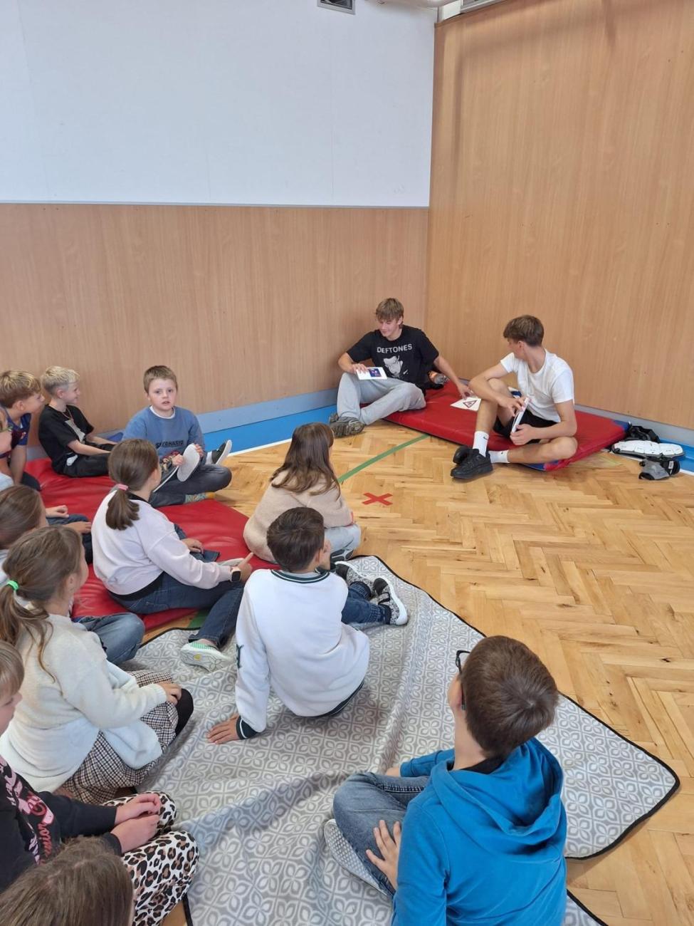 Čtvrťáci se učili, jak předcházet úrazům