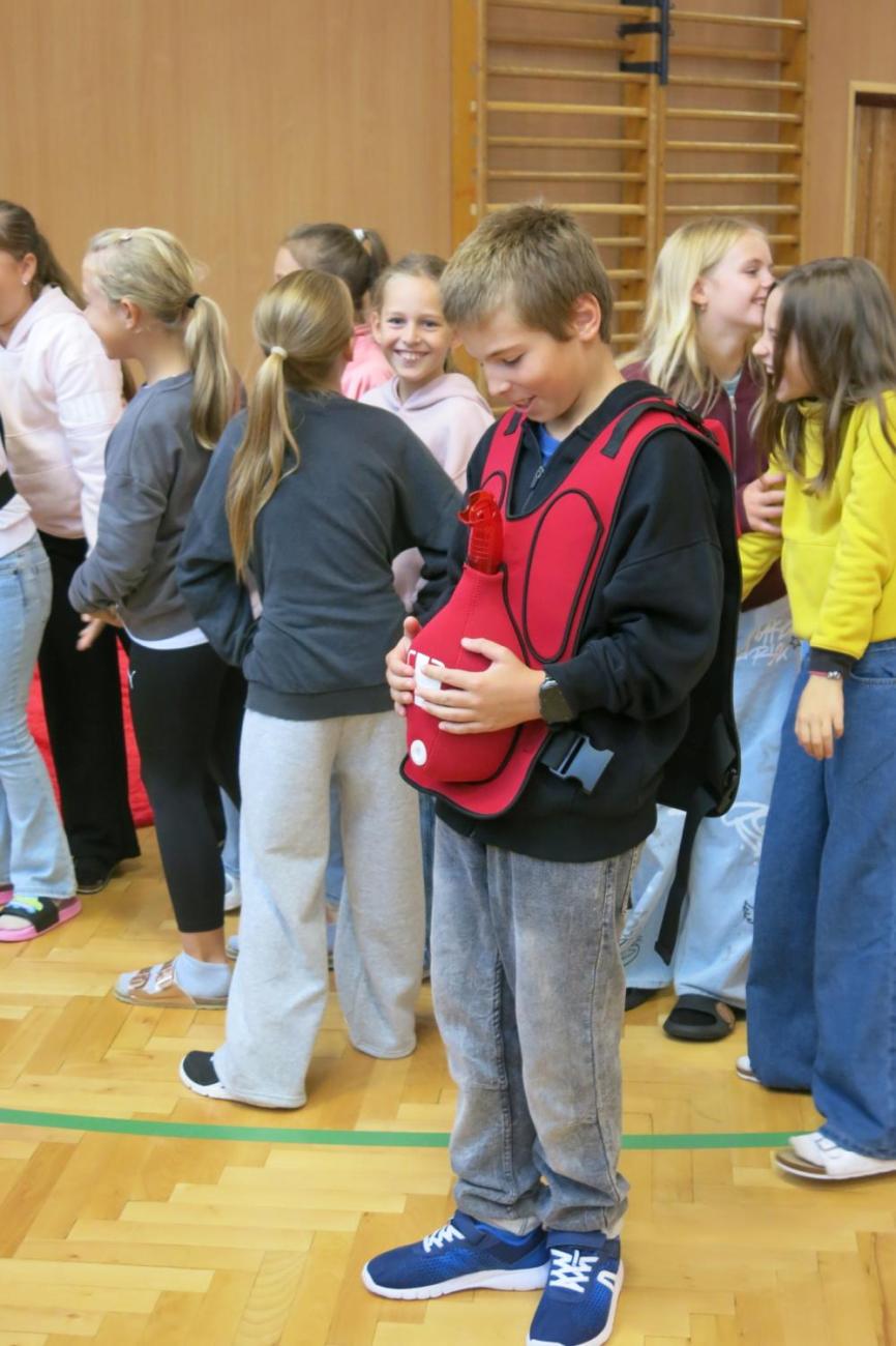 Čtvrťáci se učili, jak předcházet úrazům