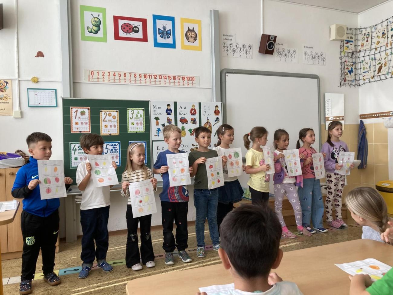 Společný den 1.A  a  9.A
