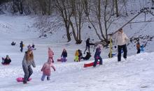 Společné zimní radovánky 1.C a 9.B