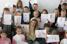 Beseda se spisovatelkou a ilustrátorkou Nelou Gálikovou 